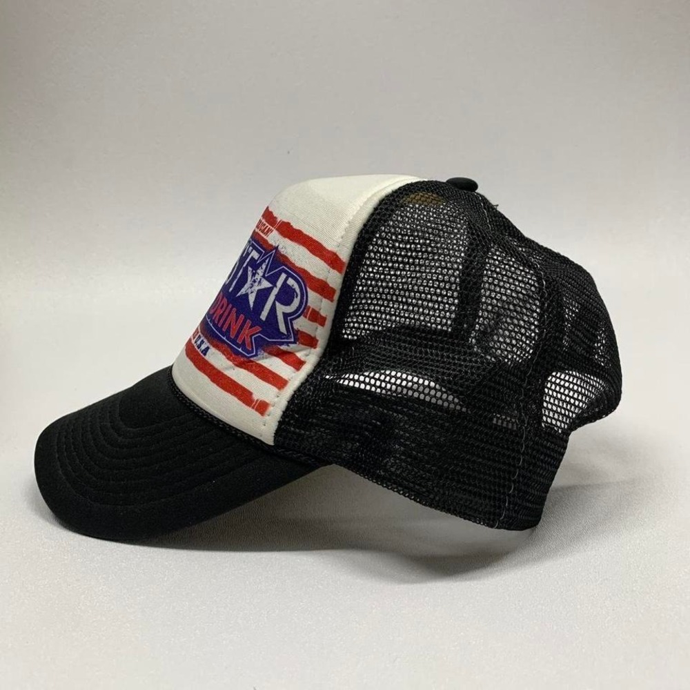 Vintage Rockstar Energy Drink Trucker Hat - Picture 2 of 7